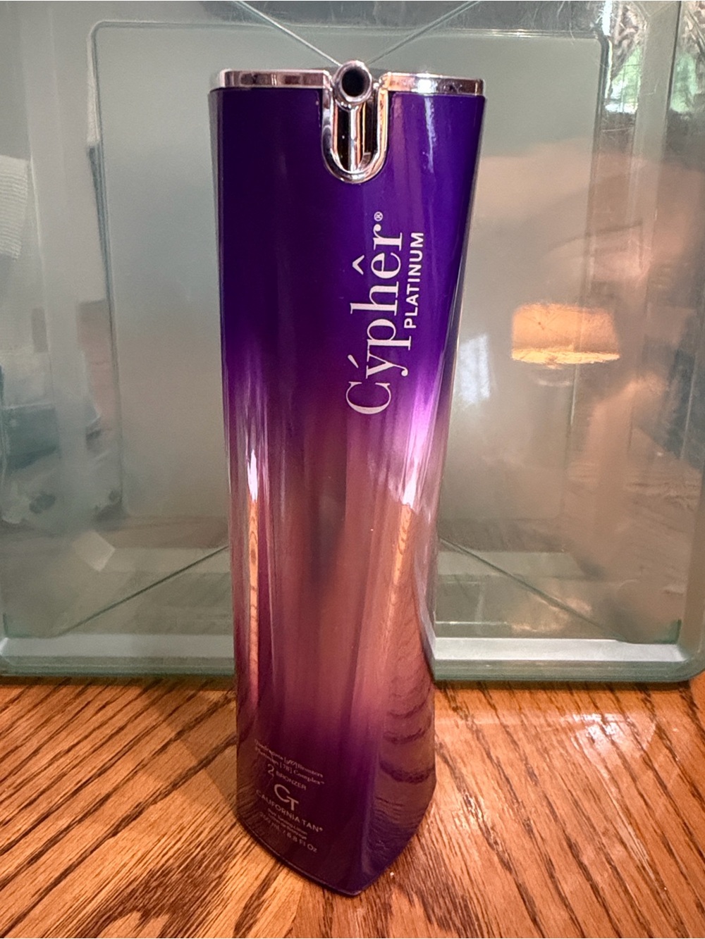 RARE California Tan Cypher Platinum Step 1 25X Bronzer Tanning Lotion 6.8oz